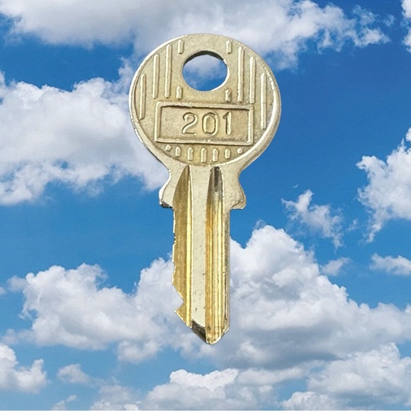 #201 Authentic Louis Vuitton Lock and Key with Unbranded Chain Series 200’s - Picture 10 of 12